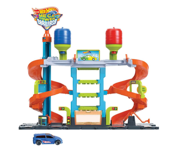 Hot Wheels City Zakręcona megamyjnia - 1052724 - zdjęcie